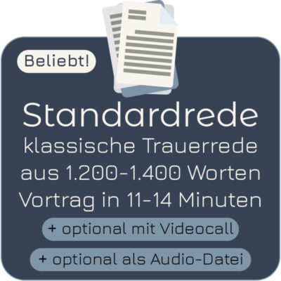 Standard Trauerrede